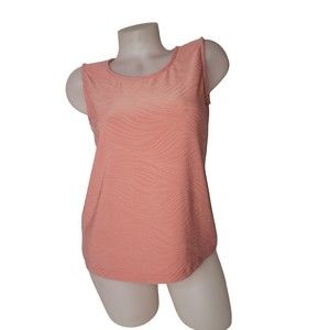 JM COLLECTION Peach Camisole Tank Size PL